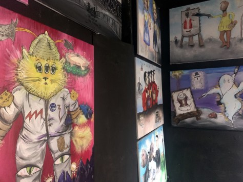 Jasmine Surreal exhibition at Black Ivory Printmaking and Audio Club 4